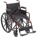 Drive Medical Rebel Lightweight Wheelchair rtlreb18dda-sf